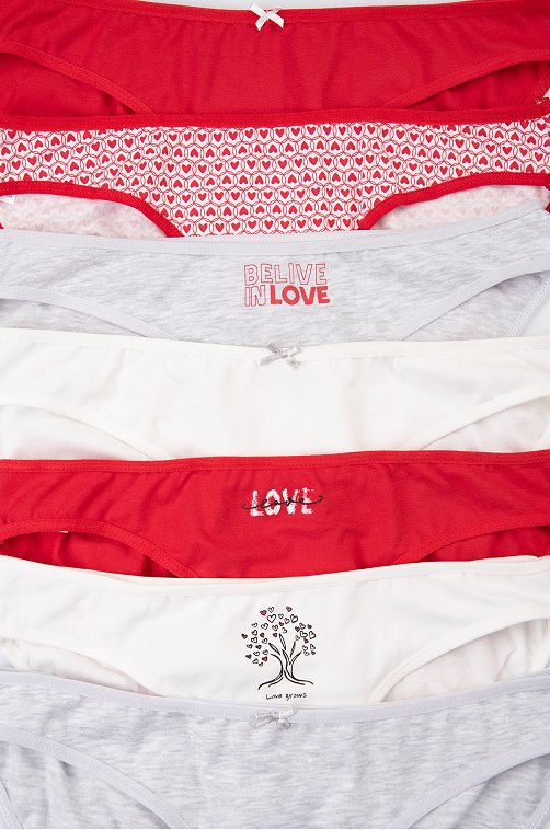 Женские трусы-слипы 7шт. Dominant