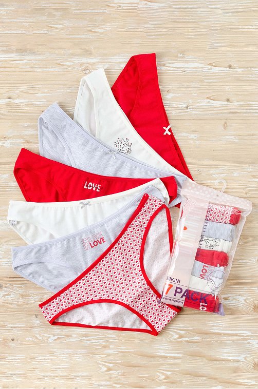 Женские трусы-слипы 7шт. Dominant