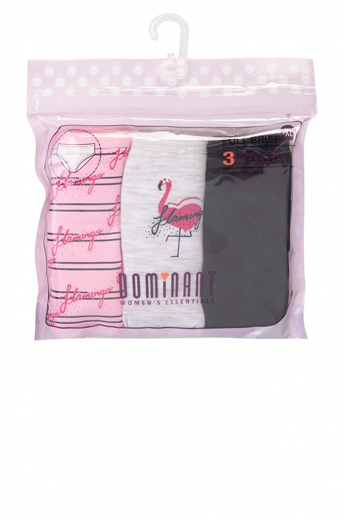 Женские трусы 3шт. Dominant