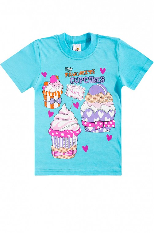 Футболка для девочки Львенок