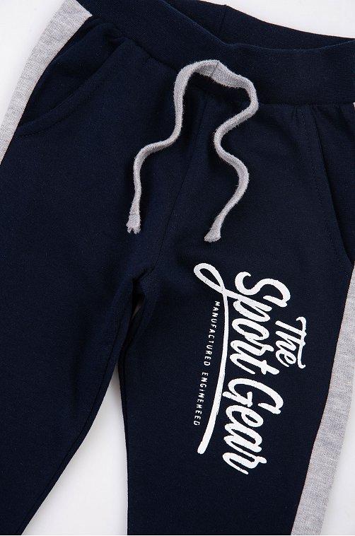 Утепленные брюки для мальчика LE&LO