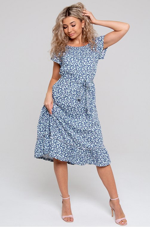 Женское летнее хлопковое платье Love by Lana