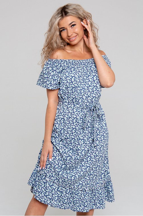 Женское летнее хлопковое платье Love by Lana