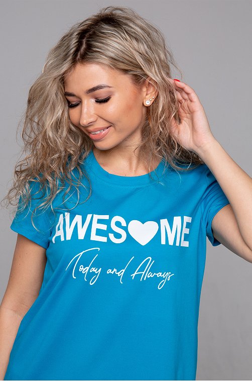 Женская туника с добавлением эластана Love by Lana