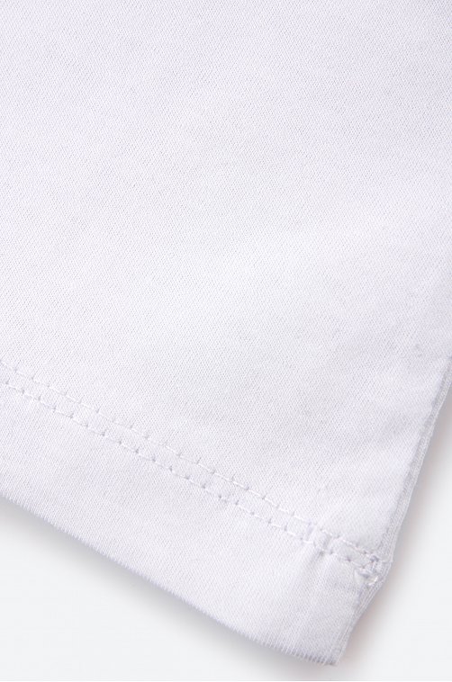 Хлопковая футболка для мальчика LE&LO