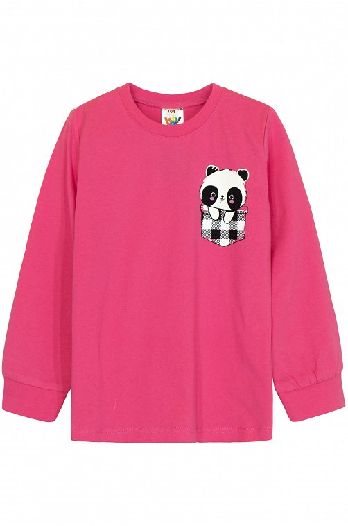 Хлопковая пижама для девочки Lets Go