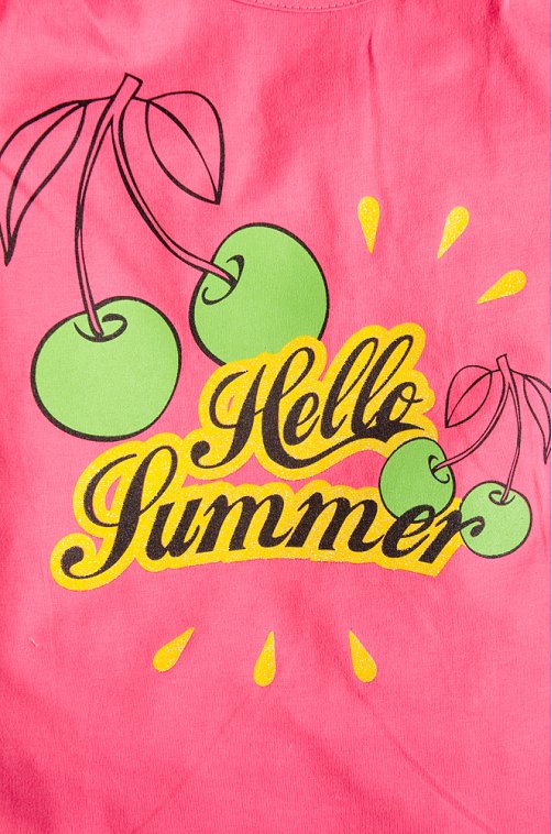 Футболка для девочки Lets Go