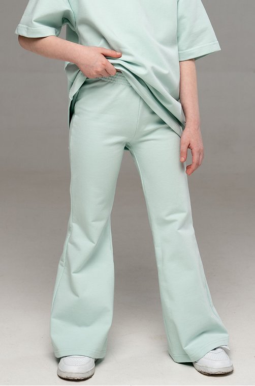 Костюм оверсайз из футера для девочки Looklie