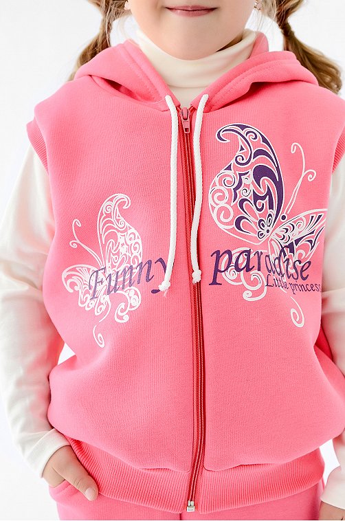 Утепленный костюм для девочки Looklie