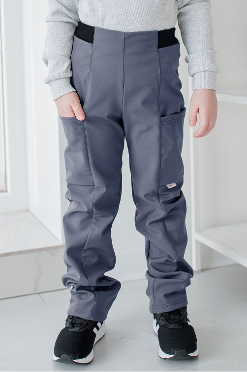 Утепленные детские брюки из мембраны Looklie
