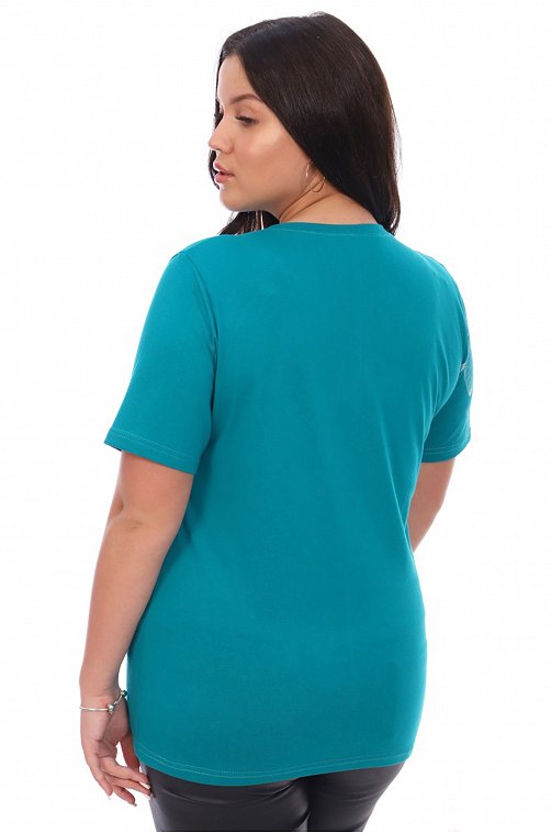 Женская футболка больших размеров lovetex.store