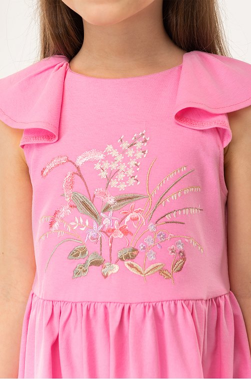 Летнее платье для девочки Luneva