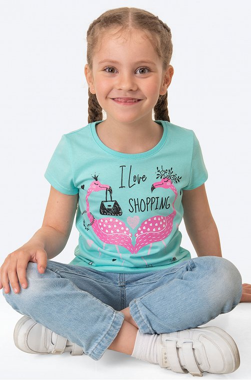 Футболка для девочки Luneva