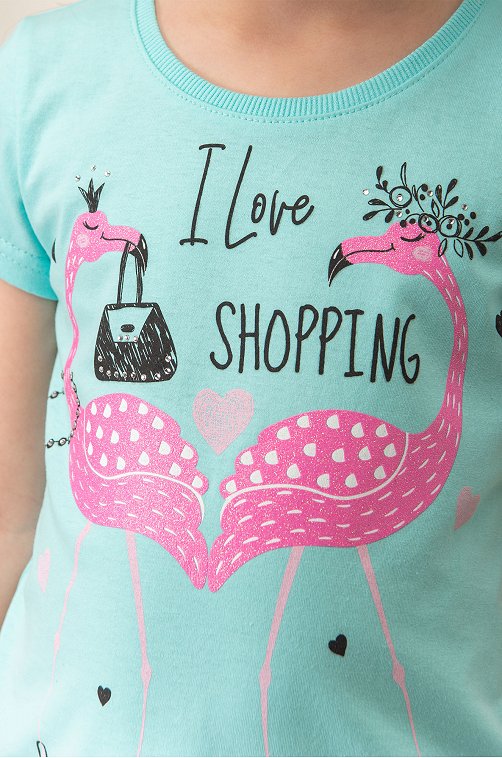 Футболка для девочки Luneva