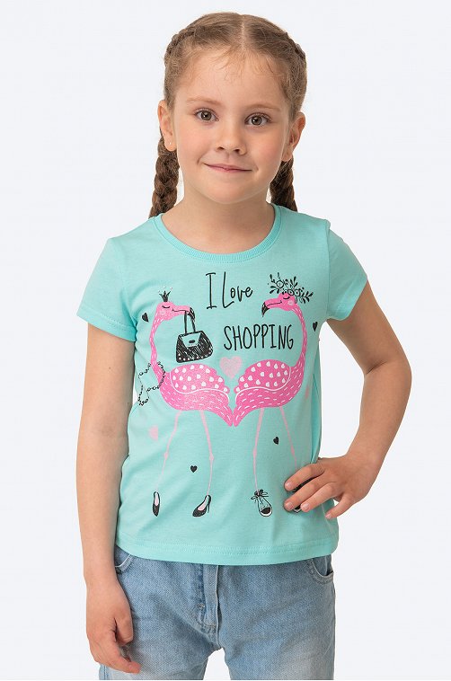 Футболка для девочки Luneva