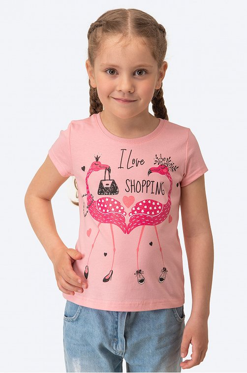 Футболка для девочки Luneva