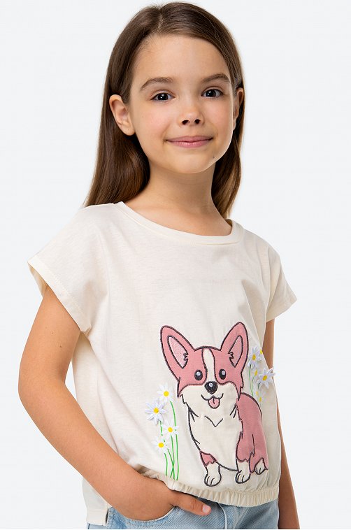Футболка для девочки Luneva