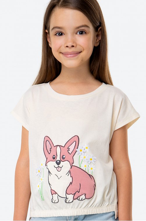 Футболка для девочки Luneva