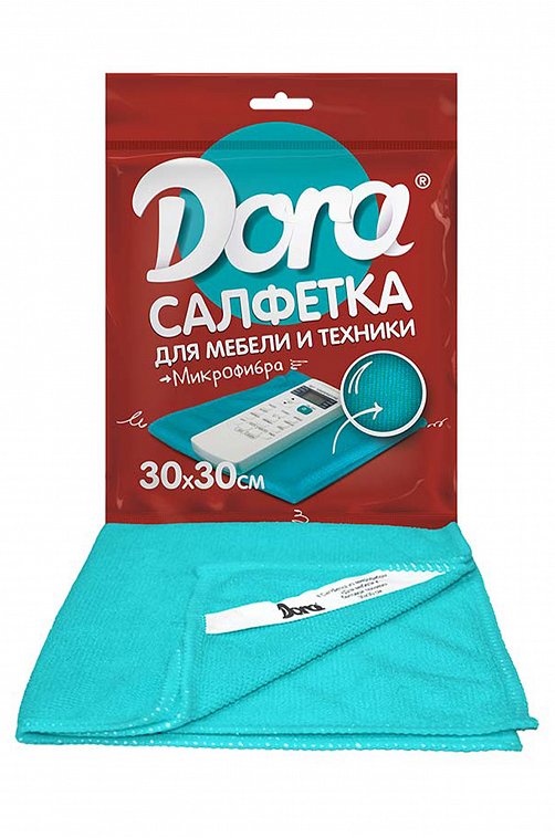 Набор салфеток из микрофибры 3 шт Dora