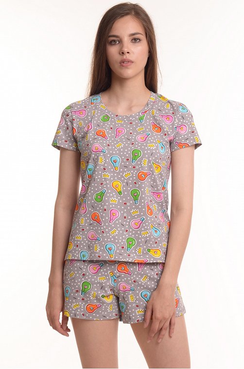 Женский костюм 6649329 мультиколор купить оптом в HappyWear.ru