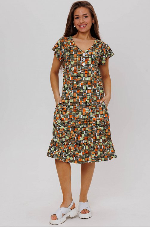 Женское летнее хлопковое платье Modellini