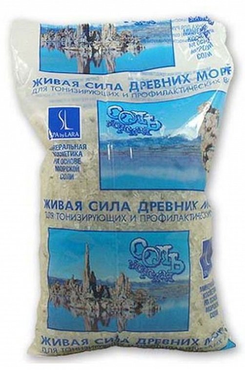 Морская натуральная соль для ванн 1 кг Линстэк