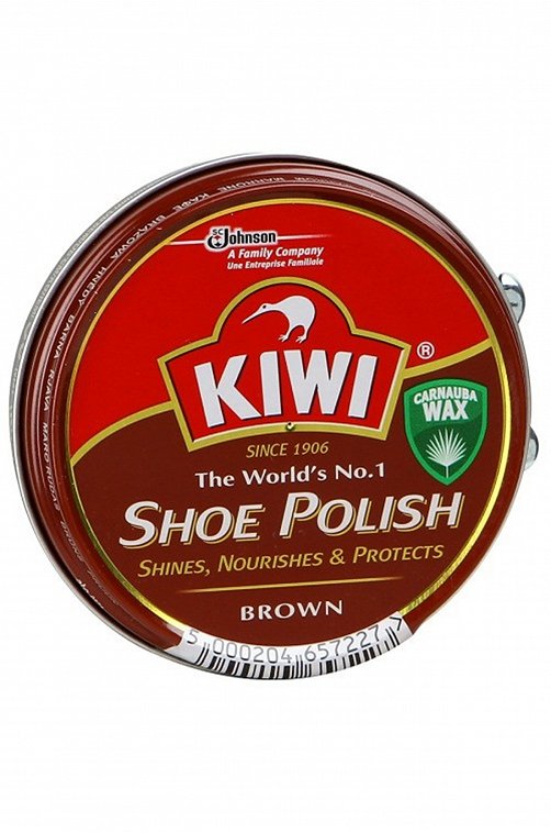 Крем для обуви Kiwi Shoe Polish коричневый 50 мл SC Johnson