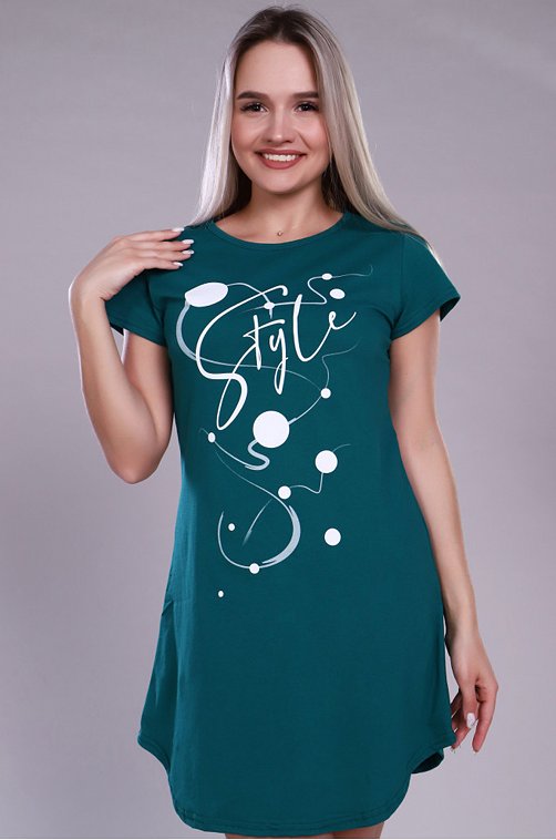 Женская туника из хлопка Модный Дом