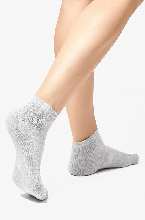 Женские укороченные носки с махровой стопой Mark Formelle