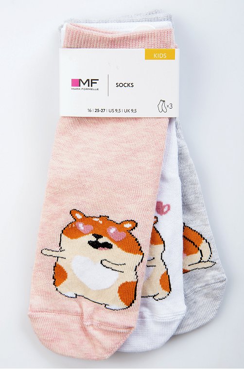Носки для девочки 3 пары Mark Formelle