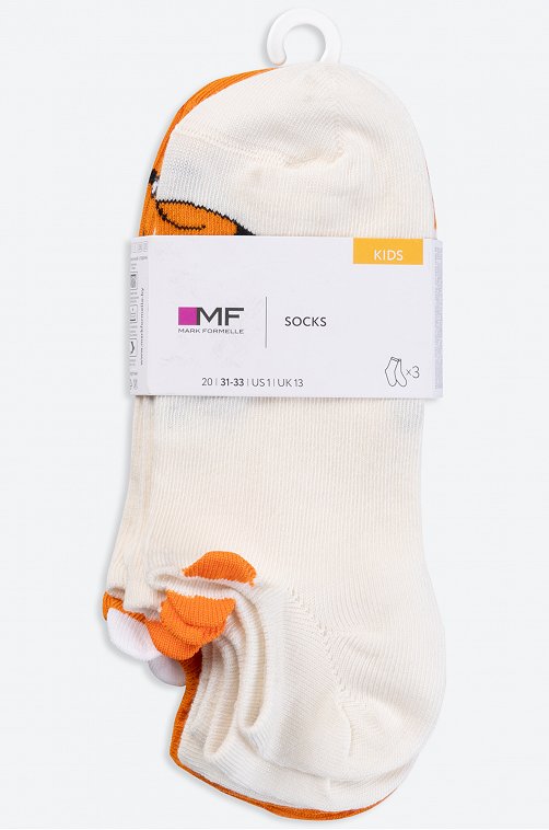 Детские носки укороченные 3 пары Mark Formelle