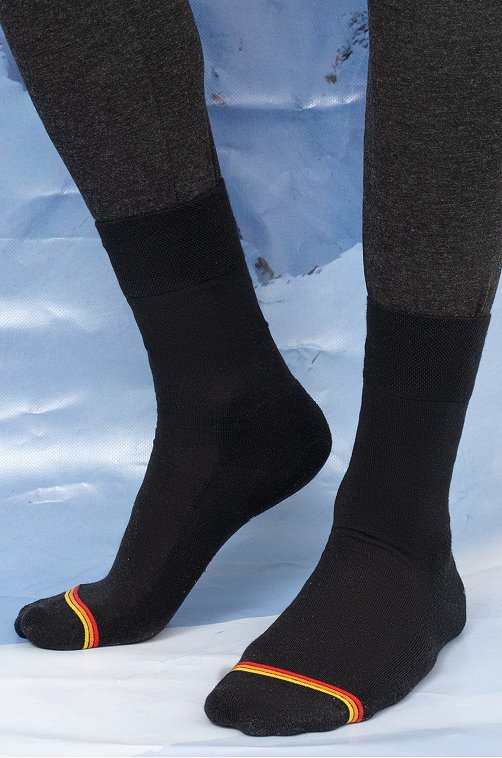 Мужские носки с махровой стопой из термопряжи Mark Formelle