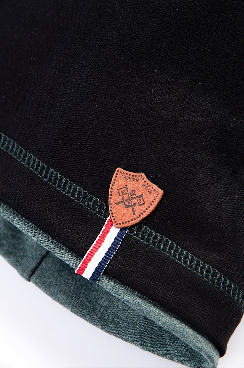 Двусторонний комплект шапка со снудом для мальчика Мегашапка