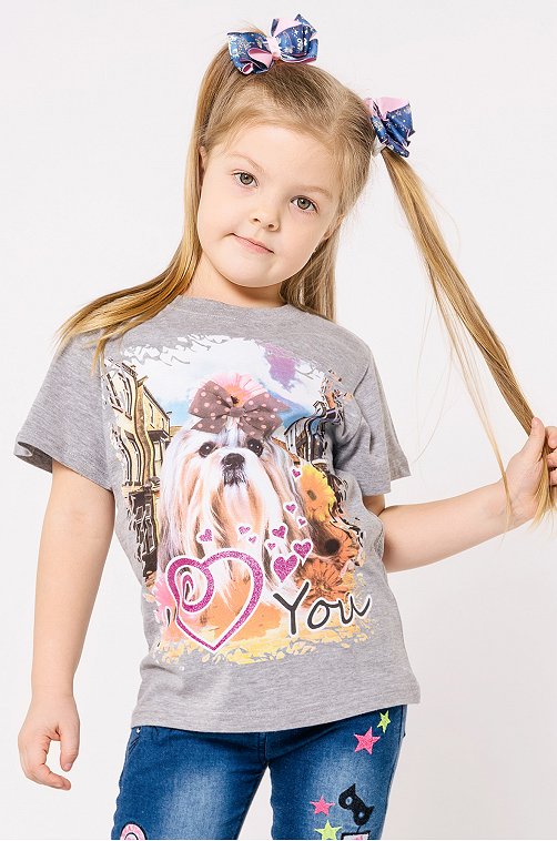 Футболка для девочки Mexrimax kids