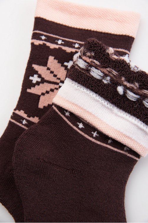 Носки махровые для девочки Para socks