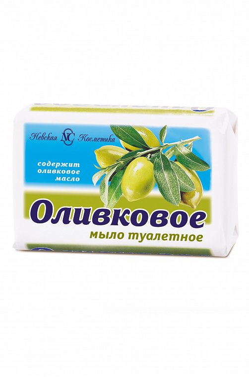 Мыло туалетное Оливковое 90 г НЕВСКАЯ КОСМЕТИКА