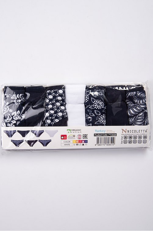 Женские трусы 7шт. Nicoletta