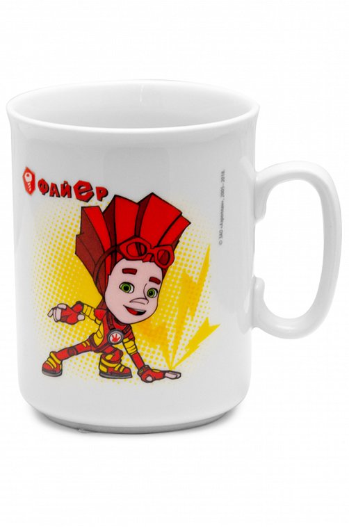 Детская кружка Фиксики с изображением Файера Фиксики