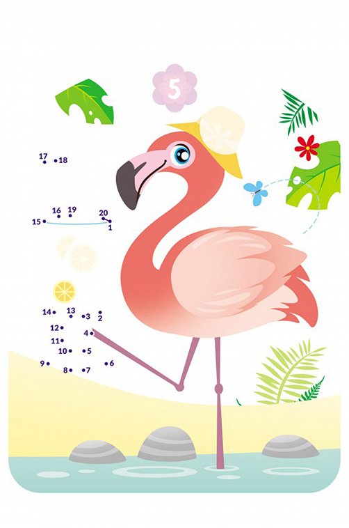 Книжка-раскраска с наклейками 16 стр. ND Play