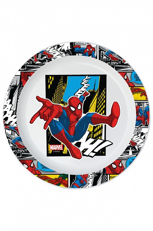 Детская тарелка Человек Паук Человек Паук