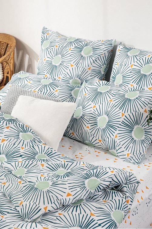 Постельное белье из бязи, 2,0 сп, наволочки 70*70 Ночь Нежна