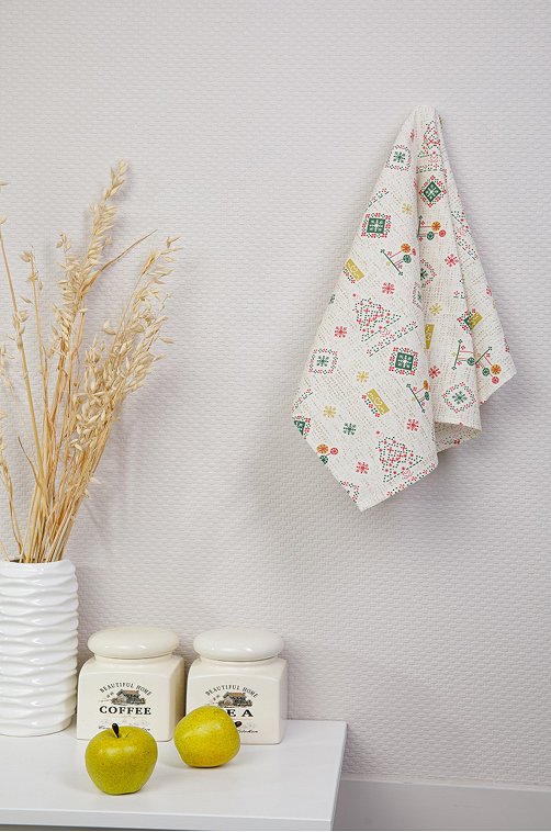 Набор полотенец из рогожки 3 шт Ночь Нежна