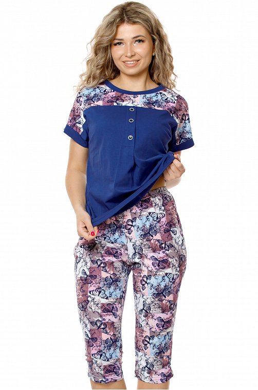 Женский костюм 6647141 мультиколор купить оптом в HappyWear.ru