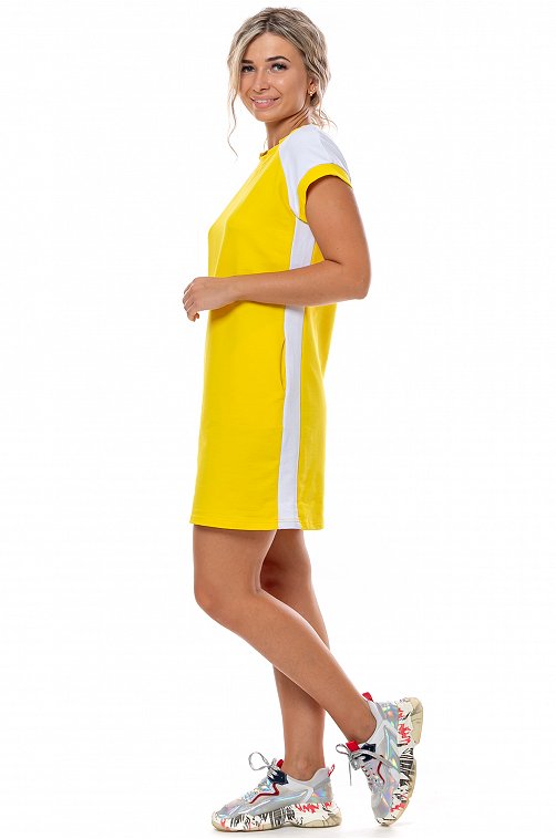 Женское летнее платье из футера NSD стиль