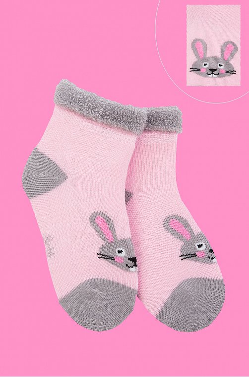 Носки махровые для девочки 3 пары Топ Топыч