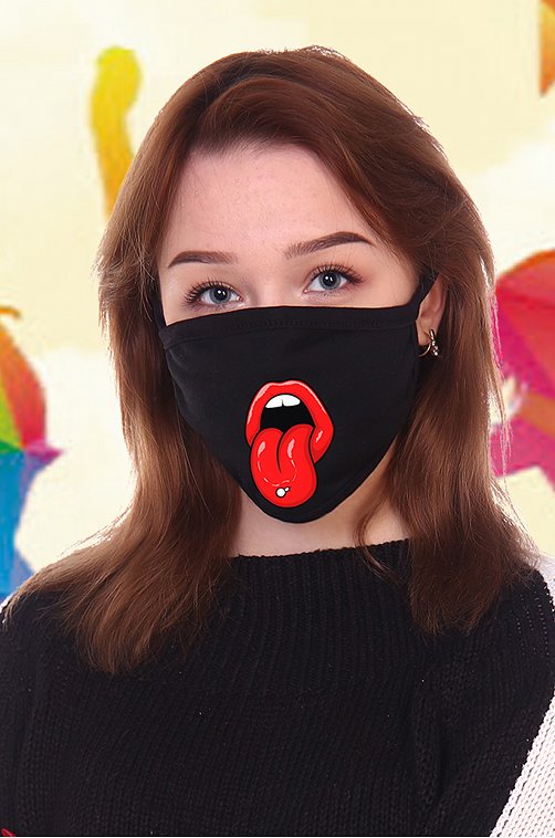 2 маски для лица подростковые бытовые многоразовые Натали