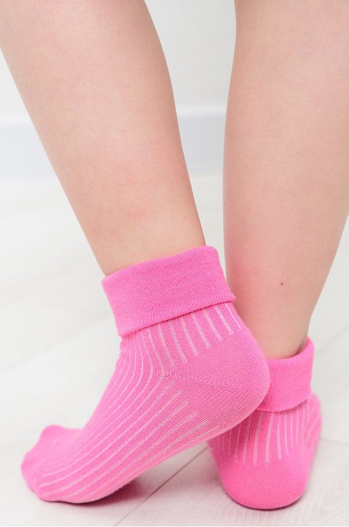 Носки для девочки с отворотом 3 пары Berchelli