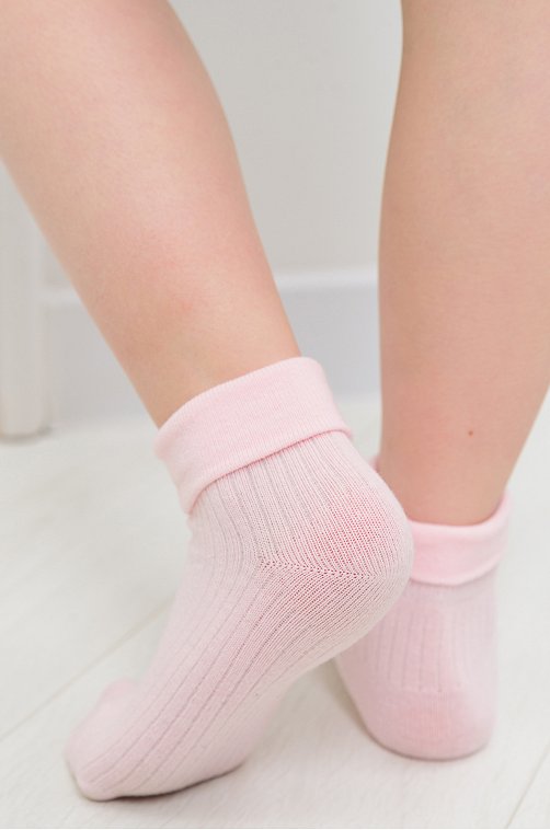 Носки для девочки с отворотом 3 пары Berchelli