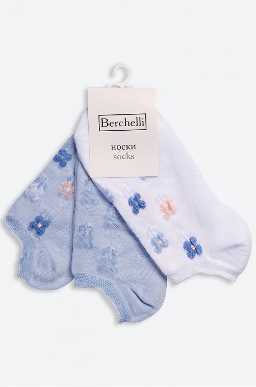 Женские укороченные носки 3 пары Berchelli