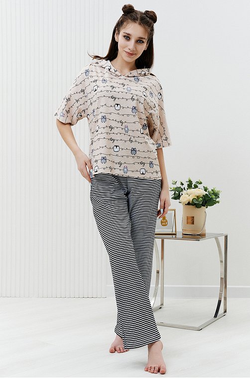 Женский хлопковый костюм Натали